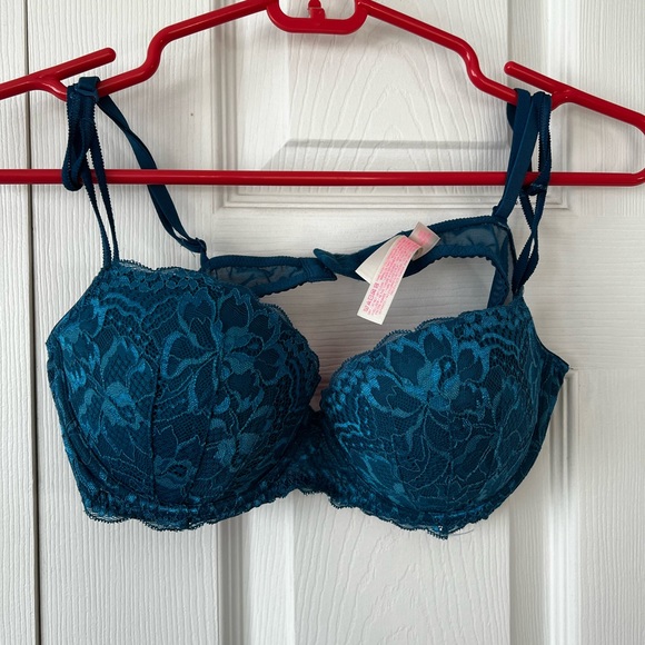 PINK convertible bra size 36B in aqua - Picture 1 of 5